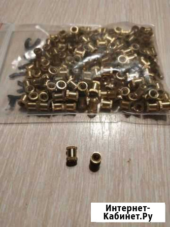 Латунная вставка под внутр. резьбу М3 Великий Новгород - изображение 1