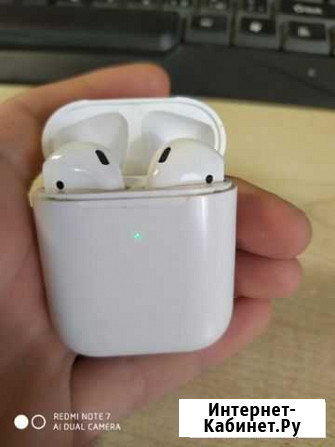 Беспроводные наушники airpods 2 торг Вологда - изображение 1