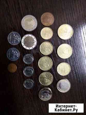 Монеты евро Новосибирск