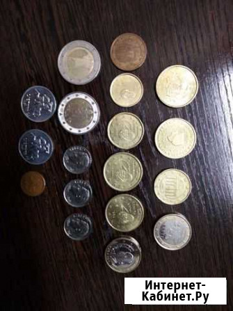 Монеты евро Новосибирск - изображение 1