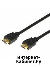 Шнур hdmi-hdmi gold 5м, 25519 Уфа - изображение 1