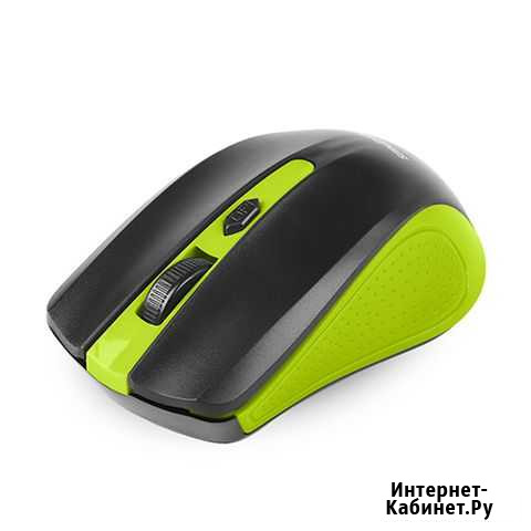Мышь беспроводная SmartBuy ONE 352 черно-зеленая Ишимбай - изображение 1