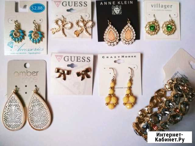 Серьги guess гесс к нг и не только Одинцово - изображение 1