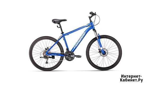 Велосипед Forward Hardi 26 2.0 disc синий Красноярск - изображение 1
