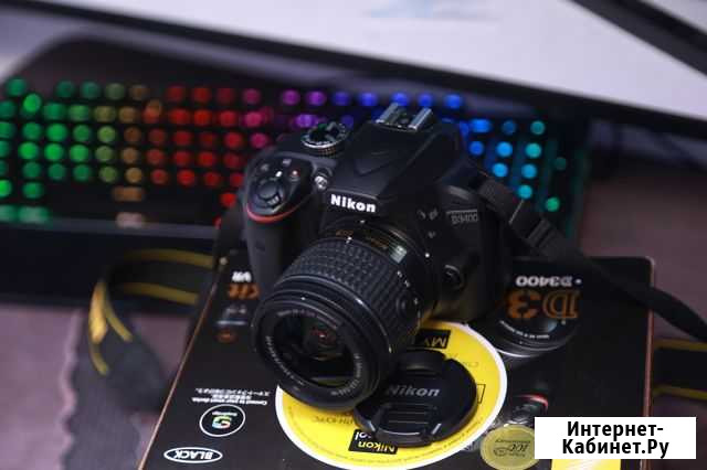 Nikon d3400 18-55 VR KIT Карпинск - изображение 1