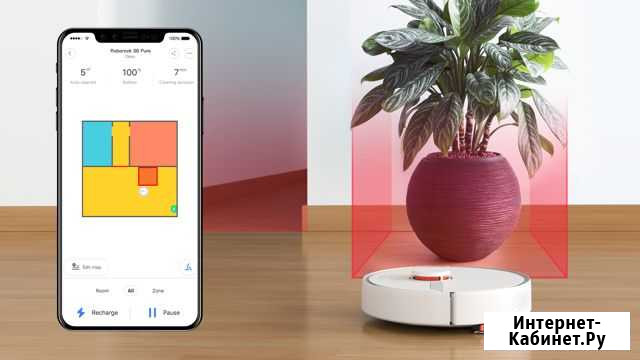 Робот Пылесос Xiaomi Roborock S5 max D9 1C G1 LDS Пермь - изображение 1