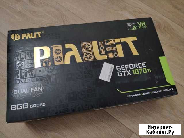 Видеокарта Palit GeForce GTX 1070 Ti dual Волгоград - изображение 1