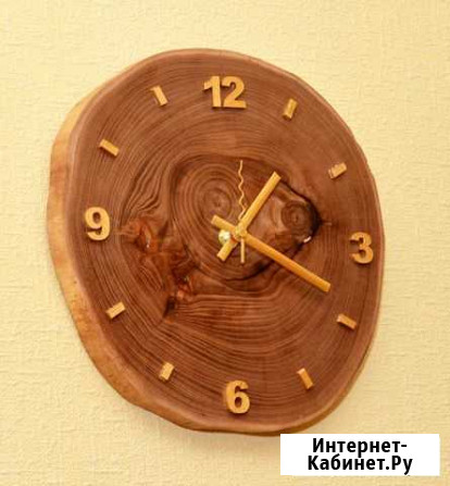 Часы из дерева Ковров - изображение 1