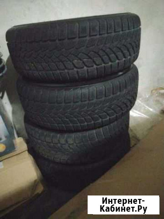 Диски Hyundai Trajet с зимними шинами 215/65R15 Краснодар - изображение 1