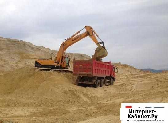 Песок строительный крупнозернистый Астрахань - изображение 1