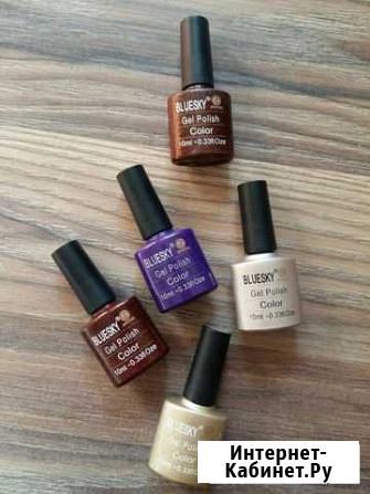 Продам новые гель-лаки 5 шт Краснодар - изображение 1