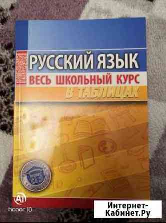 Русский язык весь школьный курс в таблицах Люберцы