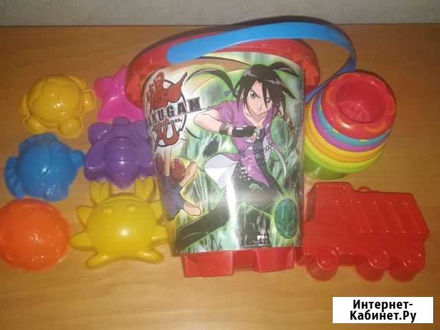 Формочки развивающие. Ведро Bakugan Москва - изображение 1