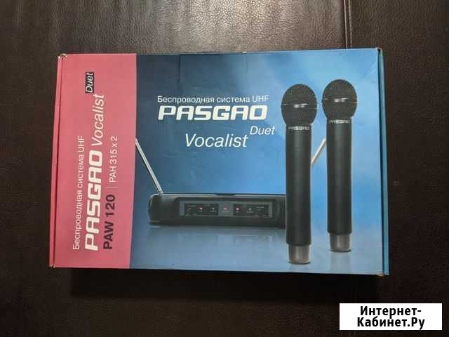 Вокальная радиосистема pasgao PAW120+PAH315 Сочи - изображение 1