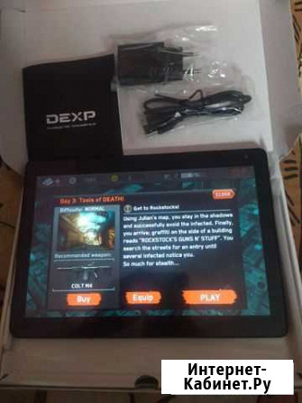 Планшет Dexp 10.1 3G sim 16GB Хабаровск - изображение 1