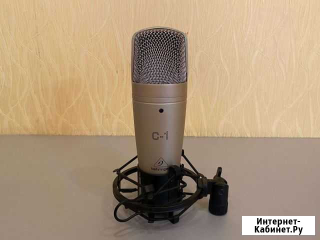 Студийный микрофон Behringer c1+паук+наст.стойка Сегежа - изображение 1