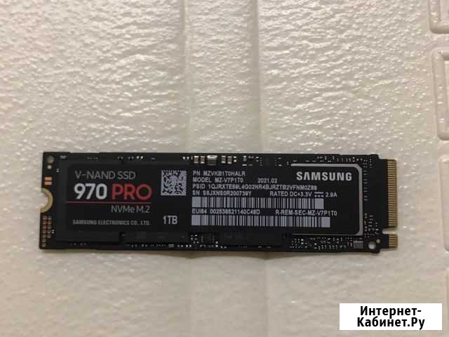 SSD M.2 nvme Samsung 970 PRO 1 Tb Уфа - изображение 1