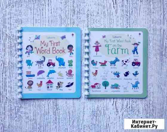 My first word book Usborne Старый Оскол