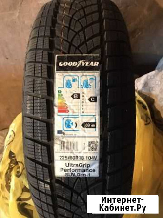 Goodyear UltraGrip Performance SUV Gen-1 225/60 R18 4шт Ахтубинск - изображение 1