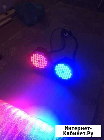 Профессиональный LED поожектор (RGB) Хабаровск - изображение 1
