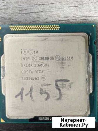 Celeron g1610 1155 Краснодар - изображение 1