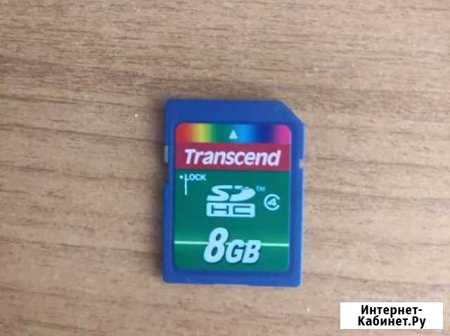 Карта памяти Transcend sdhc 8GB Прохладный - изображение 1