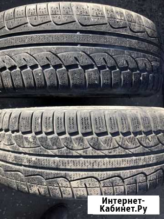 Продам 4 зимние шины kumho 205/60/16 96H Киров - изображение 1