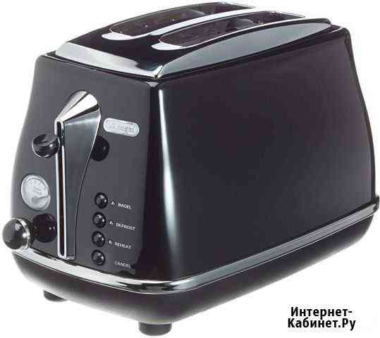 Тостер DeLonghi CTO 2003 BK чёрный Петропавловск-Камчатский