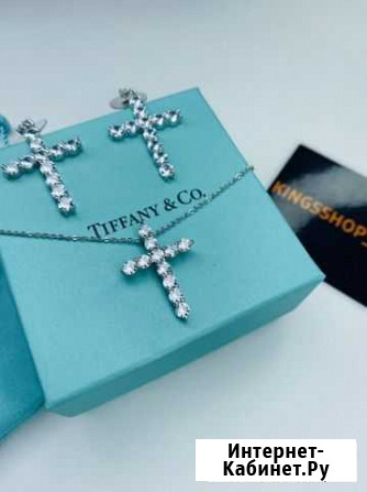 Серьги и подвеска Tiffany Краснодар - изображение 1