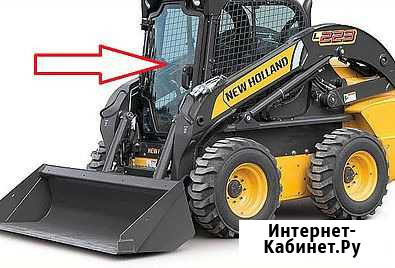 New Holland L 215 стекло лобовое с шелк Казань - изображение 1