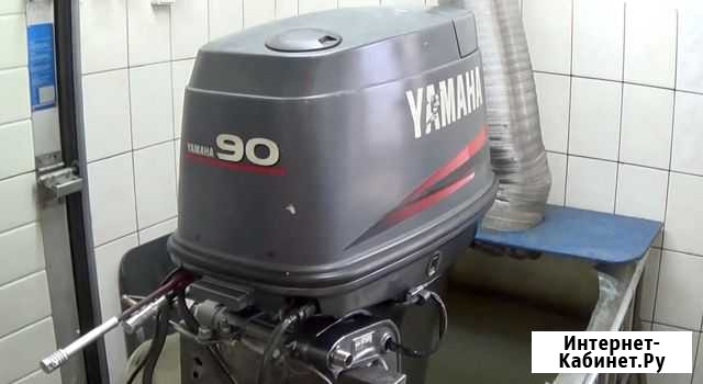 Продам лодочный мотор Yamaha 90 Череповец - изображение 1