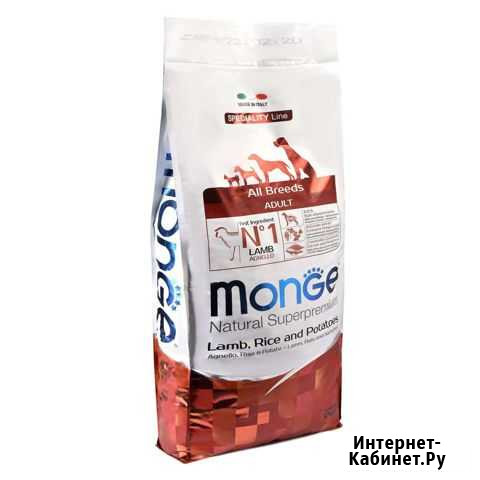 Корм для собак monge 15 кг Чехов - изображение 1