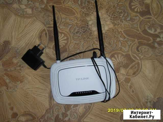 Роутер TP-link TL-WR841N б\у Ершичи - изображение 1