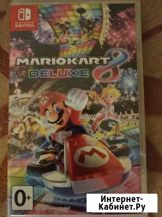 Картридж Mario Kart 8 deluxe для nintendo switch Петрозаводск - изображение 1