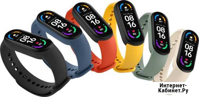 Новые Xiaomi Mi band 6, Оригинал Петрозаводск - изображение 1