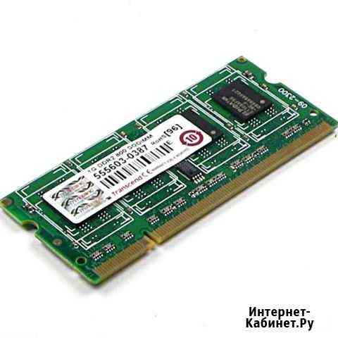 Transcend 2 шт. для ноутбука so-dimm ddr2 1,8V Гаврилов-Ям