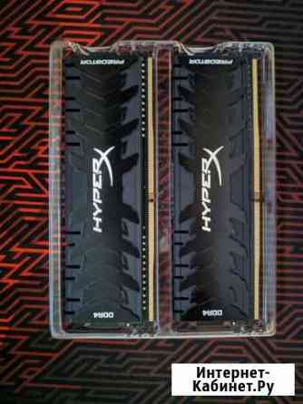 Модули памяти HyperX Predator 16GB (8GBx2) 4000MHz Калуга