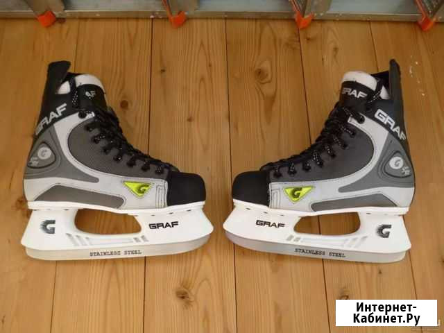Коньки ледовые Graf Super 101. Новые Москва - изображение 1