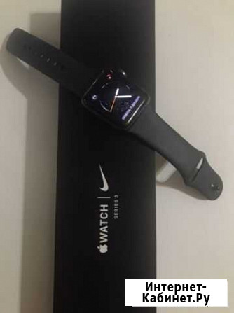 Часы apple watch 3 38 mm nike Южноуральск - изображение 1
