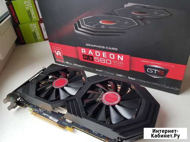 Видеокарта XFX RX 580 8gb Samsung Омск - изображение 1