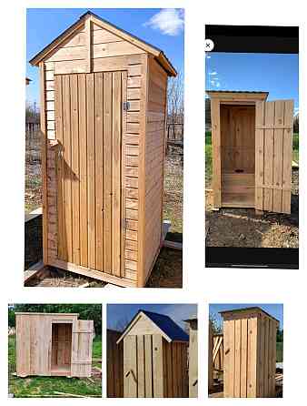 Деревянный туалет Кемерово