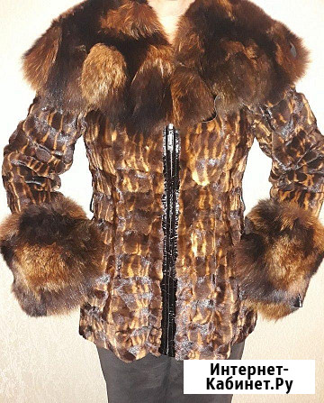 Продам стриженая норка, воротник и рукава писец Симферополь - изображение 1