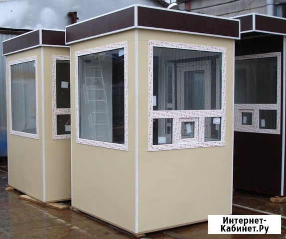 Пост охраны 1, 5х1, 5х2, 5м, новый, утепленный, окна пвх, металлический Москва - изображение 2