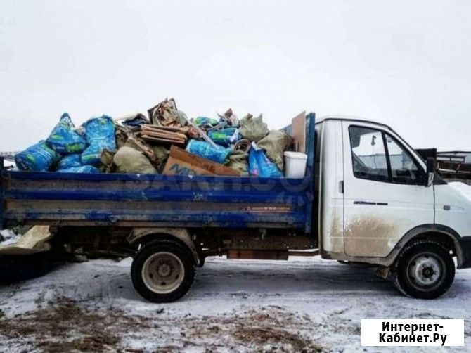 Вывоз мусора автомобилем газель Рязань - изображение 1