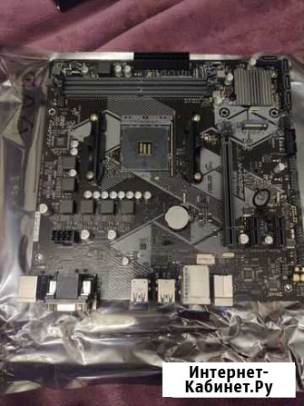 Материнская плата asus B450M-K Химки - изображение 1