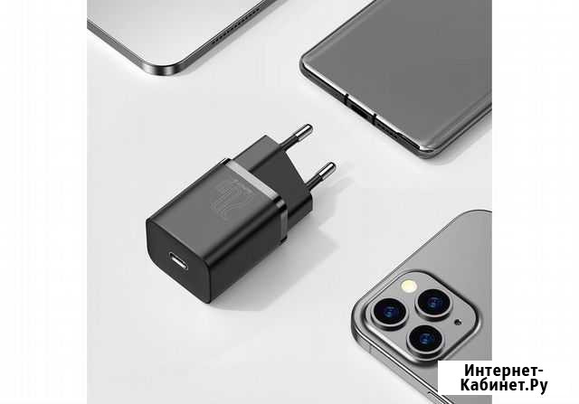Быстрая зарядка для iPhone Baseus QC PD 20W Сыктывкар - изображение 1