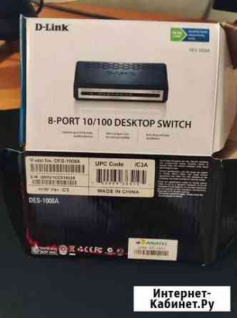 Коммутатор D-Link 8-port 10/100 desktop switch Волжск