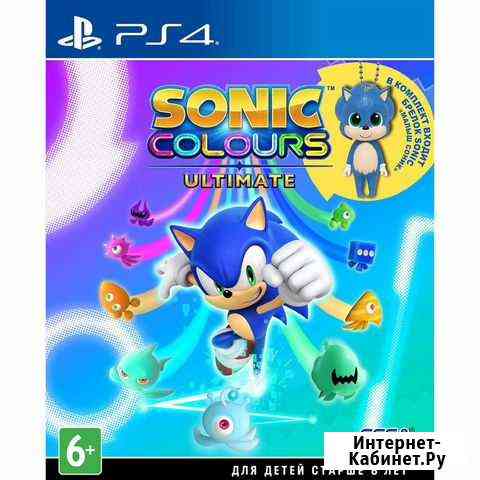 PS4 диск Sonic Colours: Ultimate - Day One,новый Калининград