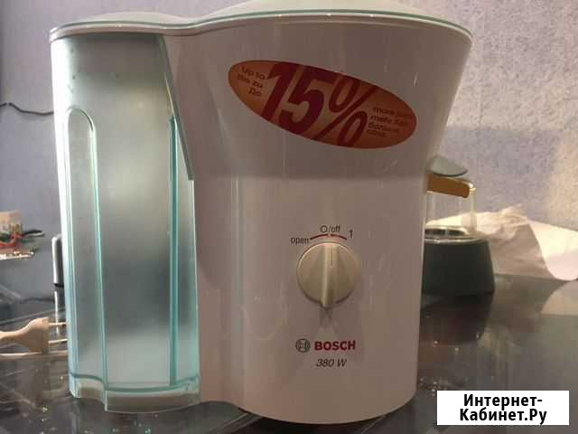Соковыжималка Bosch Стрежевой - изображение 1