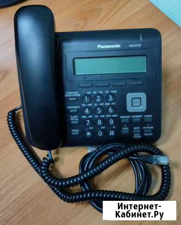 IP(SIP) телефонный аппарат Panasonic KX-UT123 Томск - изображение 1